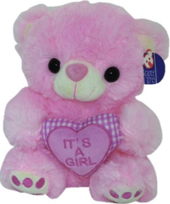 Λουτρινο Αρκουδακι 45Εκ. Μπλε-Ροζ Boy-Girl (58005-45) -Λούτρινα Sales Store 686106 1