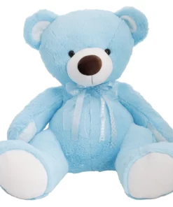 Λουτρινο Αρκουδακι Μπλε 80Εκ. (G9511)