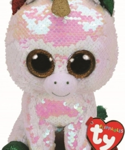 AS το καλό παιχνίδι Λουτρino Τυ Χνουδωτο Sequin Μονοκερος Χριστουγεννα 15Εκ. (1607-36336)