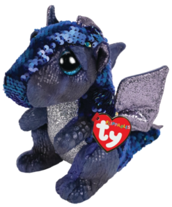 AS το καλό παιχνίδι Λουτρινο Ty Χνουδωτο Sequin Δρακος 15Εκ. (1607-36343)