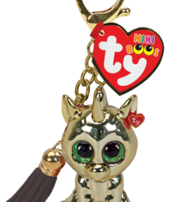 Λούτρινος Mini Boos Κλιπ Μονόκερος Χρυσό (1607-25051)