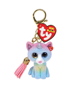 Λούτρινος Mini Boos Κλιπ Γατούλα Πολύχρωμη (1607-25059)