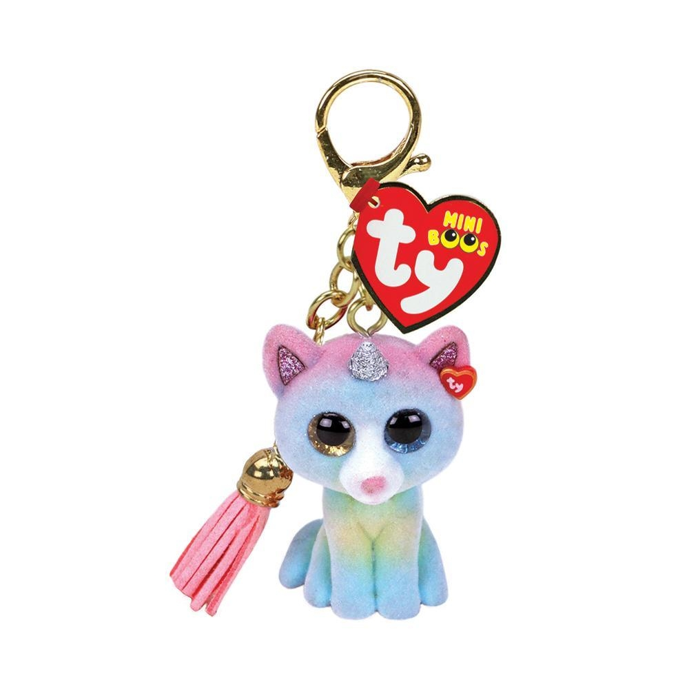 Λούτρινος Mini Boos Κλιπ Γατούλα Πολύχρωμη (1607-25059) 1 Λούτρινος Mini Boos Κλιπ Γατούλα Πολύχρωμη (1607-25059)