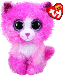 AS το καλό παιχνίδι Ty Beanie Boos Λουτρινο Χνουδωτο Γατα Ροζ Σγουρομαλλα (1607-36308)