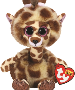 AS το καλό παιχνίδι Λουτρινο Τυ Χνουδωτο Λεοπαρδαλη Καφε Με Μακρυ Λαιμο 15Εκ. (1607-36382)