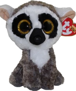 AS το καλό παιχνίδι Λούτρινο Χνουδωτό Λεμούριος Άσπρο-Γκρί 15 Εκατοστά (1607-36224)