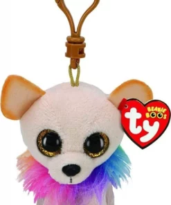 AS το καλό παιχνίδι Λούτρινο Χνουδωτό Κλιπ Τσιουάουα Άσπρο 8,5 Εκατοστά (1607-35242)