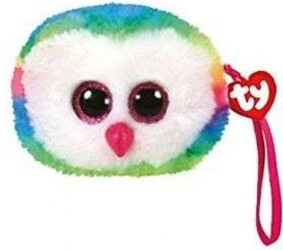 AS το καλό παιχνίδι Λούτρινο Χνουδωτό Πορτοφολάκι Κουκουβάγια Πολύχρωμη (1607-95201) 2 AS το καλό παιχνίδι Λούτρινο Χνουδωτό Πορτοφολάκι Κουκουβάγια Πολύχρωμη (1607-95201) - Image 2