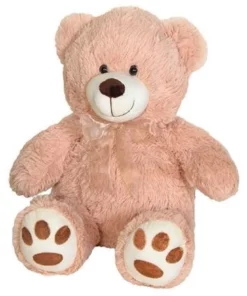 Christakopoulos Λούτρινο Αρκουδάκι Με Πατούσες 50 εκ. Καφέ (Β1135)