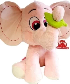 Petra Toys Λούτρινο Ελεφαντάκι Ροζ 55 εκ. (19P29/55)