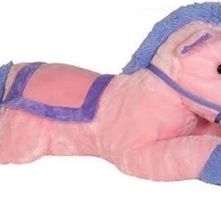 Christakopoulos Λουτρινος Μονοκερος Ξαπλωτος Ροζ-Μωβ 110 Εκ. (2048)