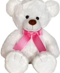 Christakopoulos Λουτρινος Αρκουδος Καθιστος 33 εκ. Άσπρο (1881-2)