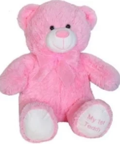 Christakopoulos Λούτρινο Αρκουδάκι My 1St Teddy Ροζ 45 εκ. (Β1136)