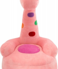 Christakopoulos Λούτρινο Κάθισμα Καμηλοπάρδαλη Ροζ (1927-1) -Λούτρινα Sales Store 697753 1