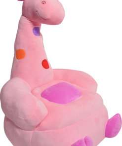 Christakopoulos Λούτρινο Κάθισμα Καμηλοπάρδαλη Ροζ (1927-1) -Λούτρινα Sales Store 697753 1