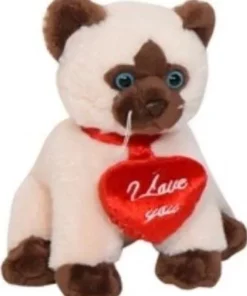 Λούτρινα Γατάκια 20εκ Βαλεντίνου 4 σχ (1966V)