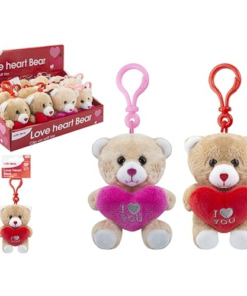 PMS Λούτρινο Αρκουδάκι-Μπρελόκ Με Καρδιά (445023) -Λούτρινα Sales Store 699057 1