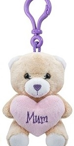 PMS Λούτρινο Αρκουδάκι-Μπρελόκ Mum Με Καρδιά (447040) 4 PMS Λούτρινο Αρκουδάκι-Μπρελόκ Mum Με Καρδιά (447040) -Λούτρινα Sales Store 699058 1